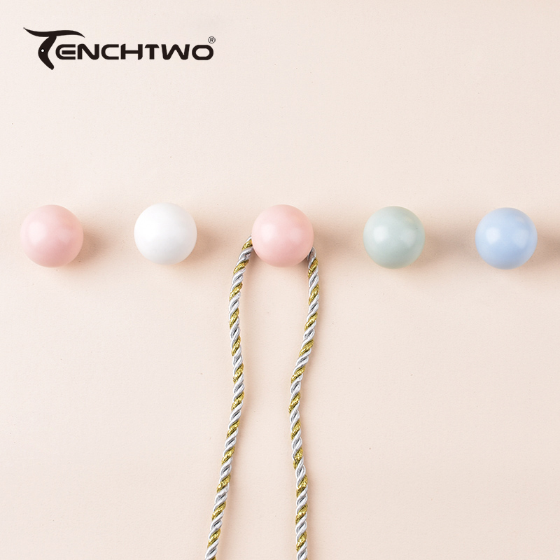 Furniture Hardware Manufacturer - Ronde Keramische Haak Kleerhanger Haak Home