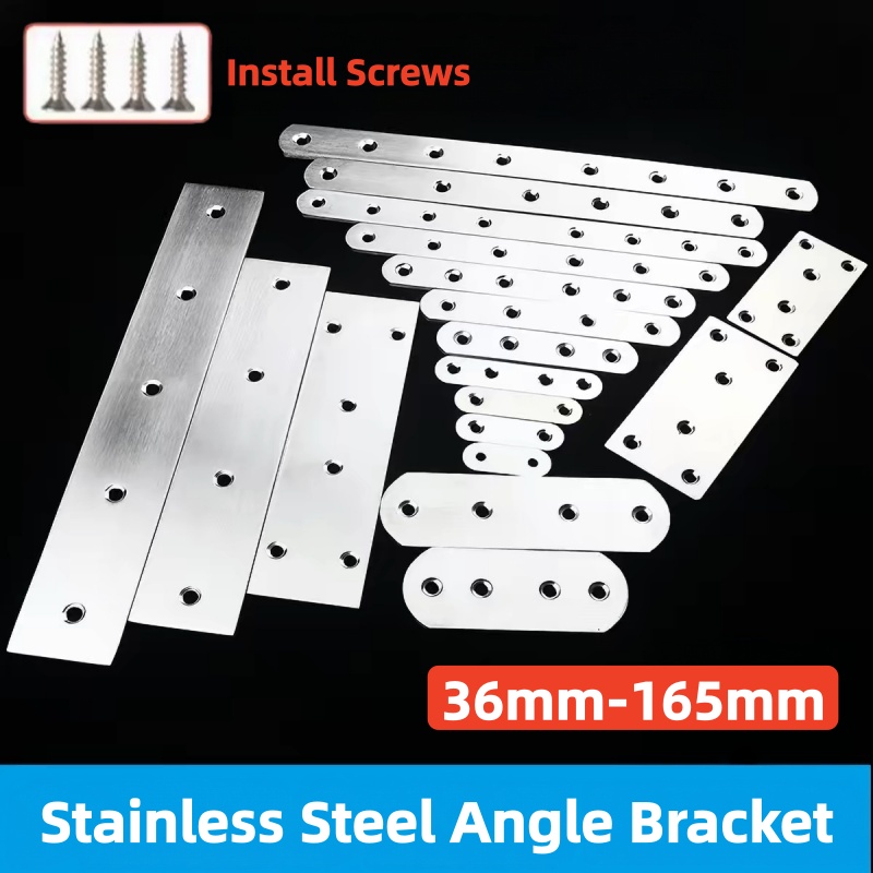 Furniture Joining Hardware - 2-10 stuks 36-165 mm verdikte roestvrijstalen