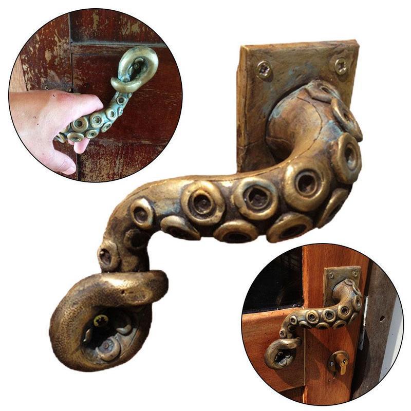 Furniture Hardware Manufacturer - Vintage Octopus Deurknop Dierlijke Stijl Outdoor