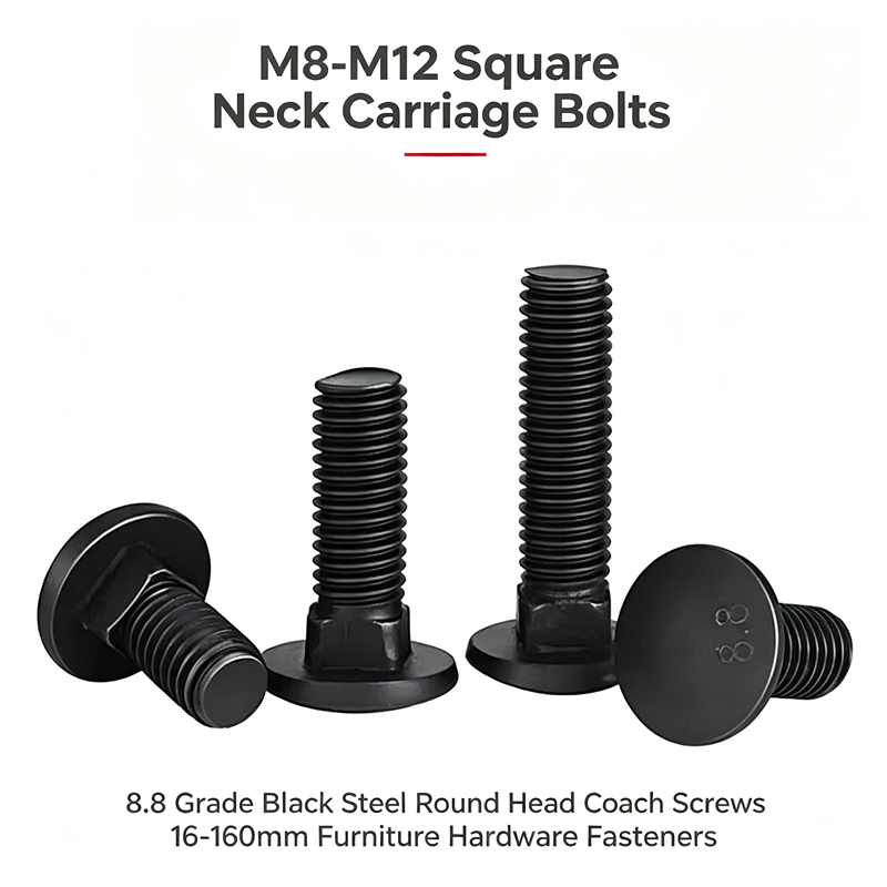 M8-M12 vierkante halswagenbout - Furniture Grade Hardware recensie en prijs
