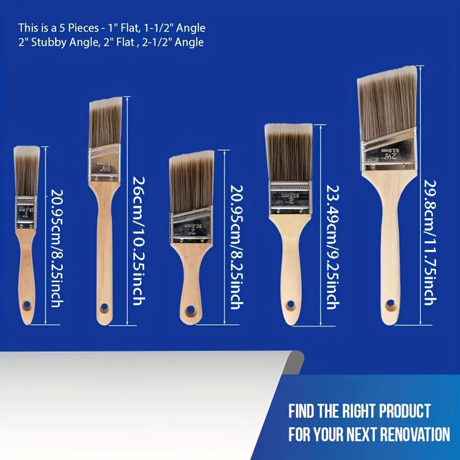 5-delige hoogwaardige kwast BB - Furniture Hardware Manufacturer recensie en prijs