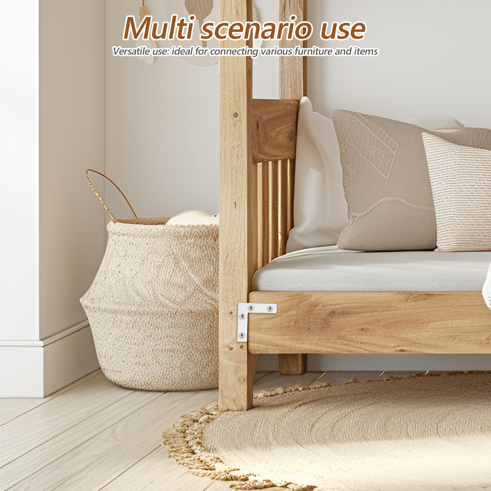 1Set RVS L-vormige beugel met  - Furniture Joining Hardware recensie en prijs