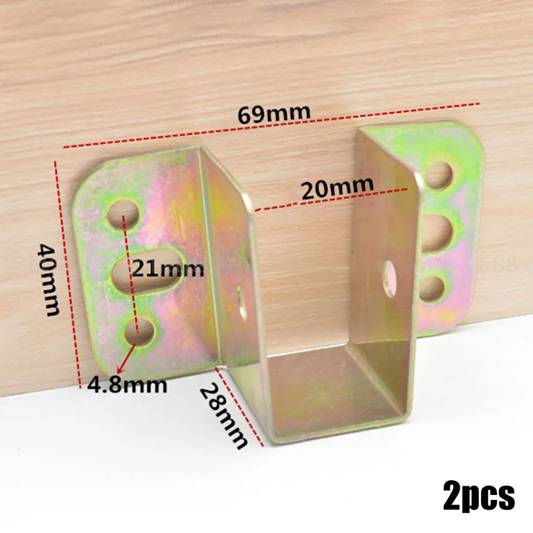 2 stks U-vormige Metalen Bedbe - Furniture Hardware Manufacturer recensie en prijs