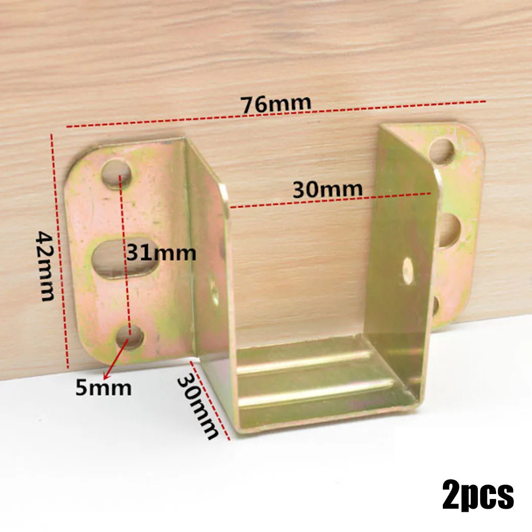 2 stks U-vormige Metalen Bedbe - Furniture Hardware Manufacturer recensie en prijs