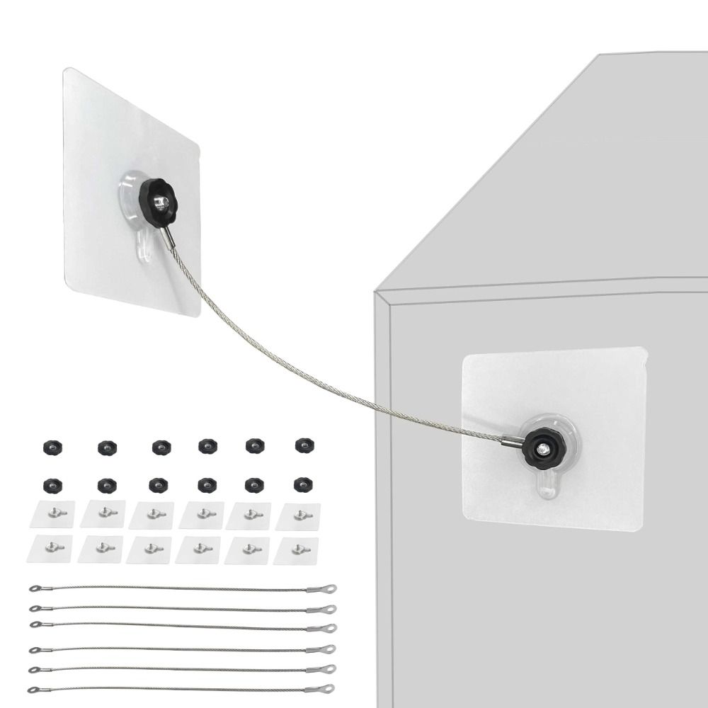 6PACK Anti Tip Meubelriemen Ro - Furniture Hardware Manufacturer recensie en prijs